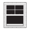 MIWD - Single Hung Window