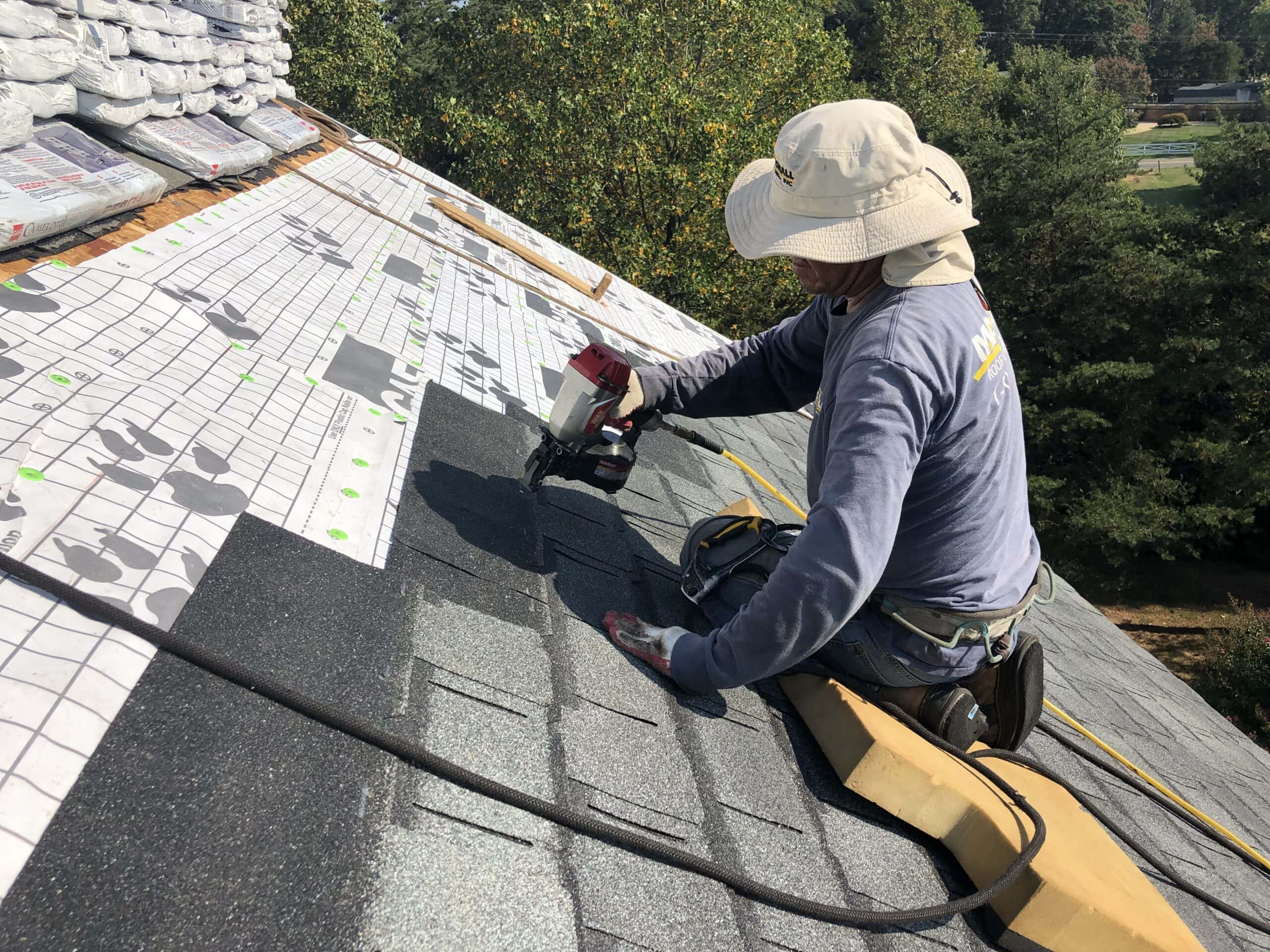 Installation of GAF Residential Shingles