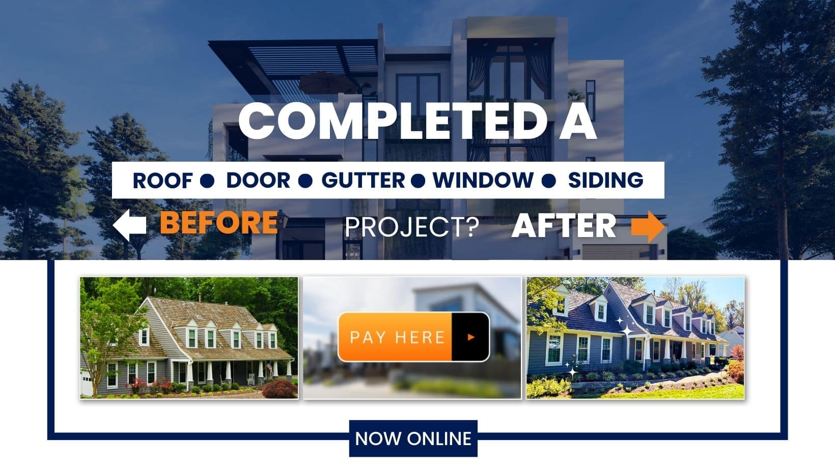 Marshall Roofing Online Payment