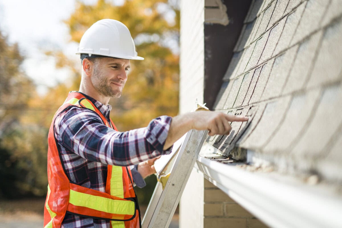Roof Inspection by a Roofing Company in Arlington