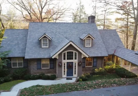 DaVinci Roofscapes Multi-Width Composite Slate Shingles